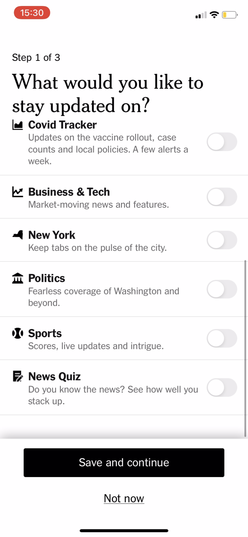 The New York Times screenshot 4