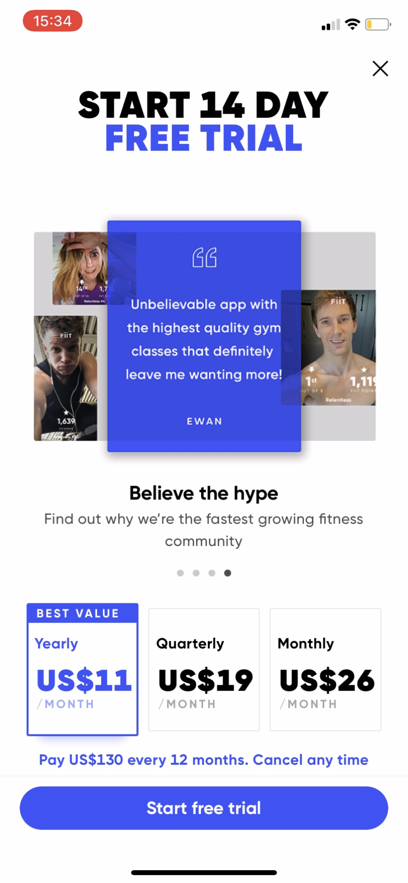 Fiit - Upgrading - Screen 5