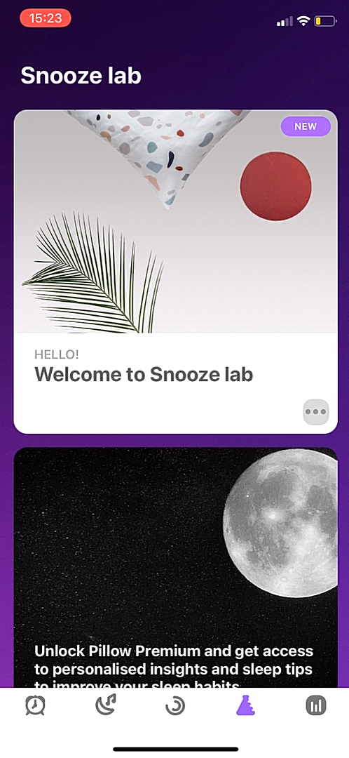 Pillow - Navigation - Screen 4