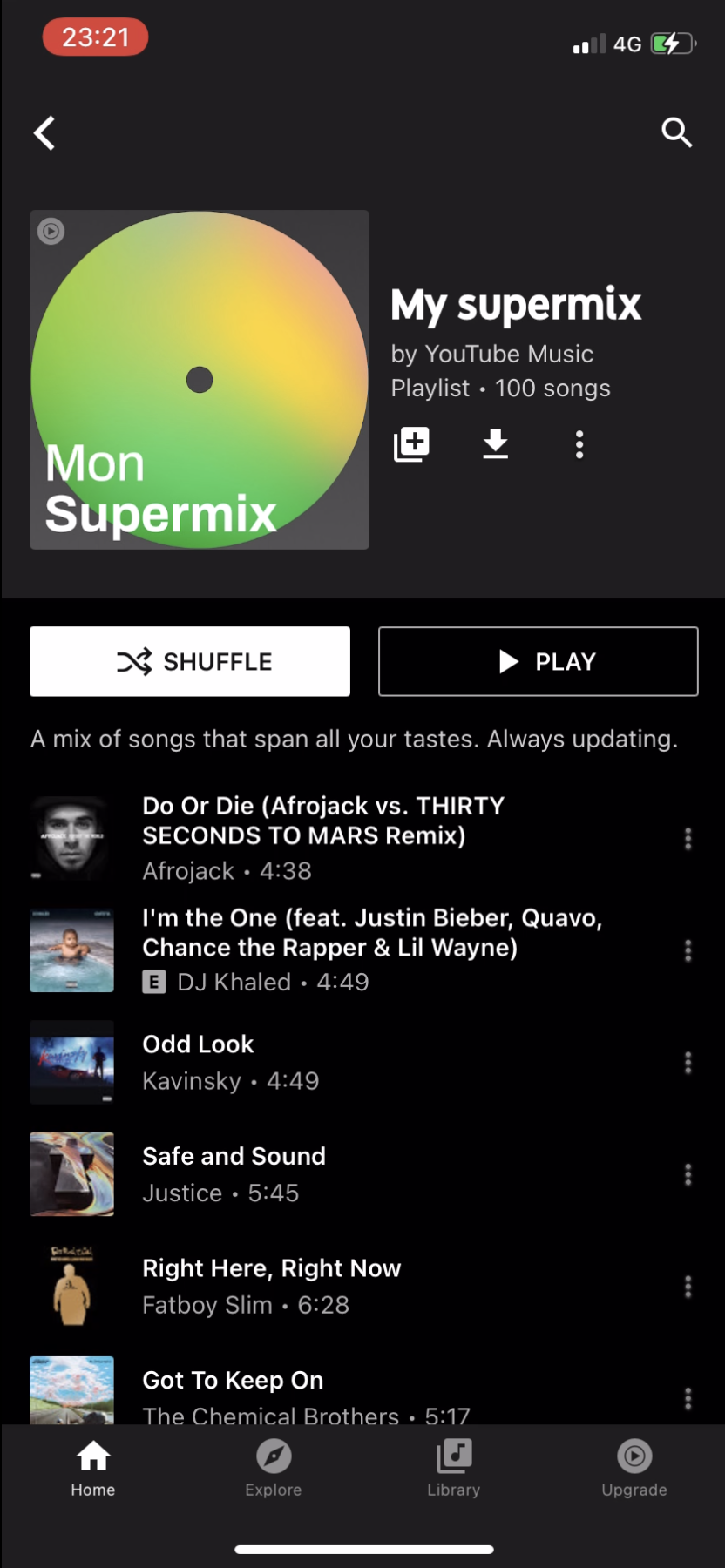 Youtube Music screenshot 5