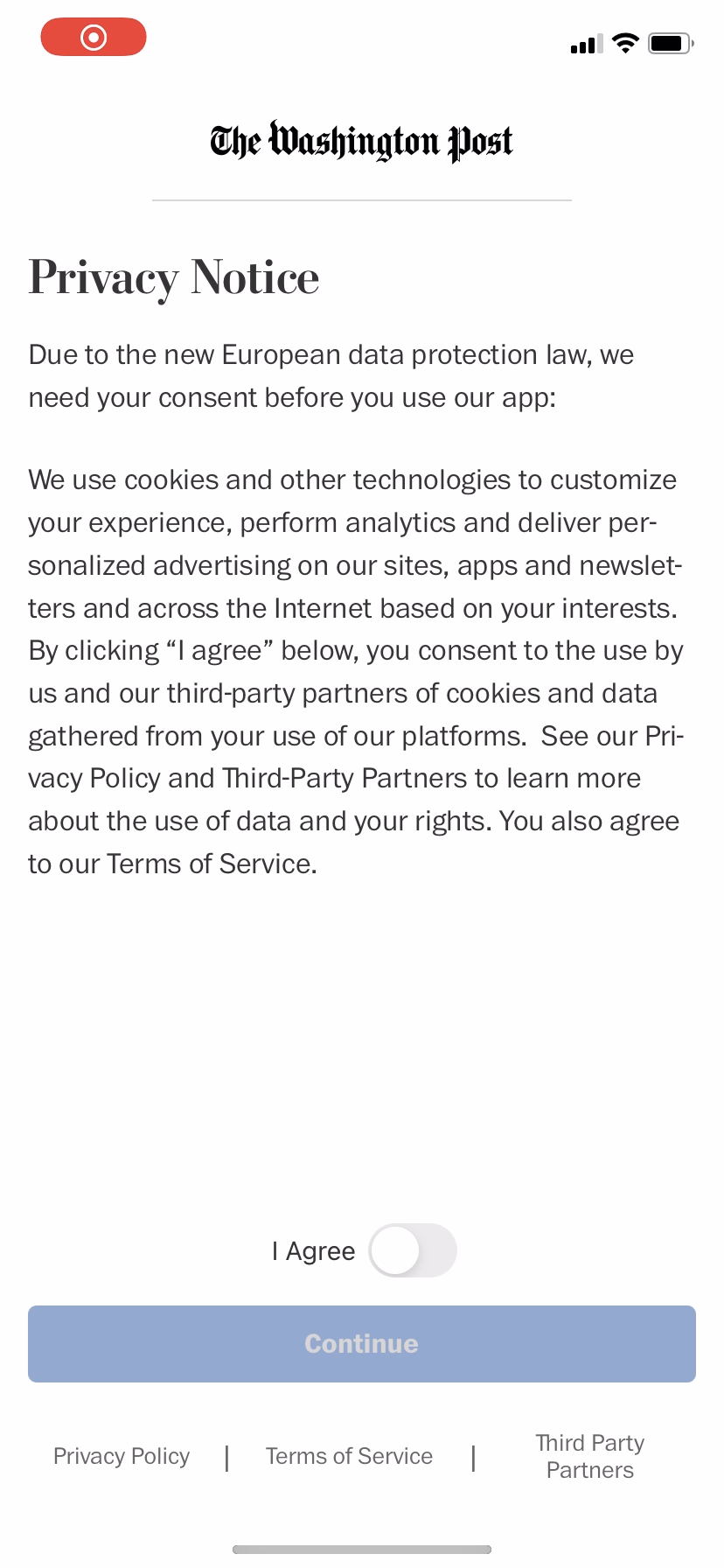 The Washington Post screenshot 2