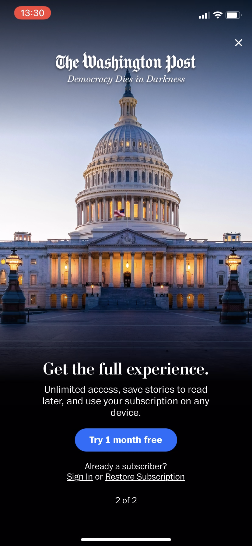 The Washington Post screenshot 4