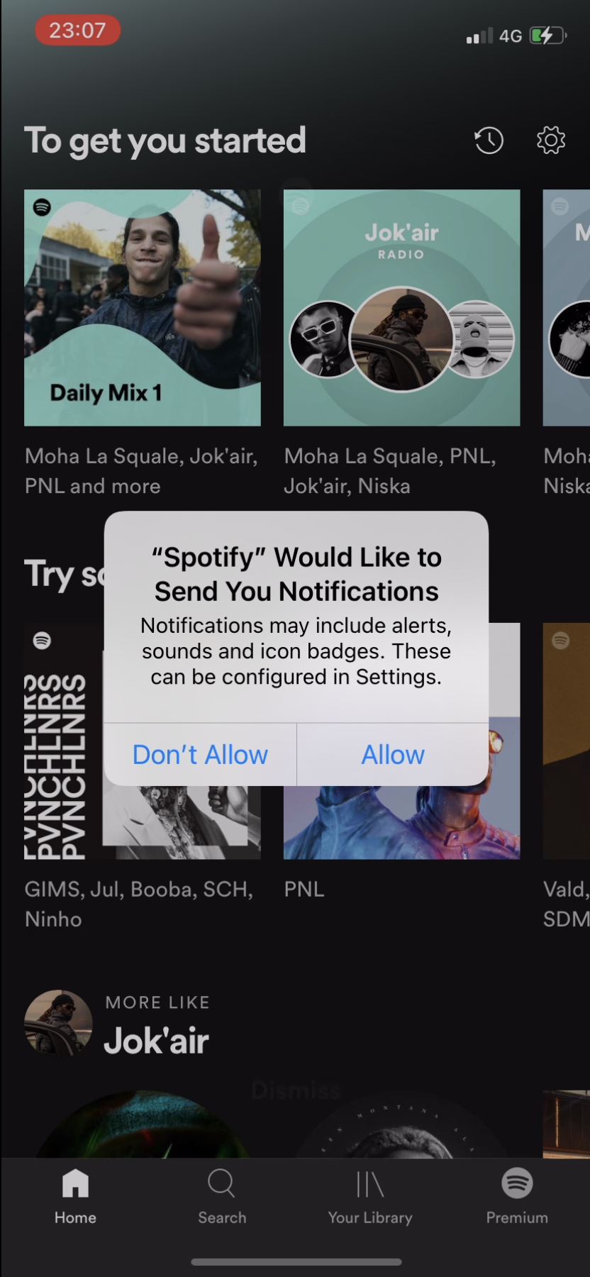 Spotify - Onboarding - Screen 13