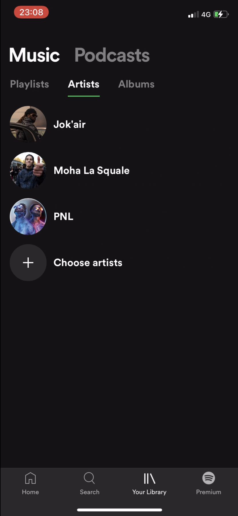 Spotify - Navigation - Screen 5