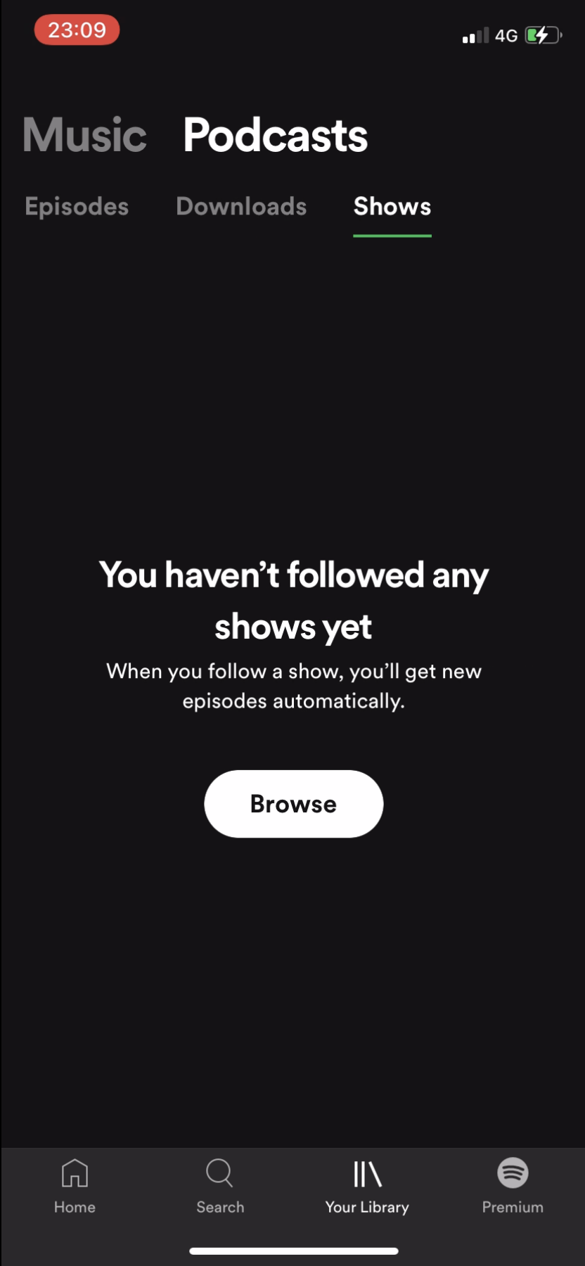 Spotify - Navigation - Screen 9