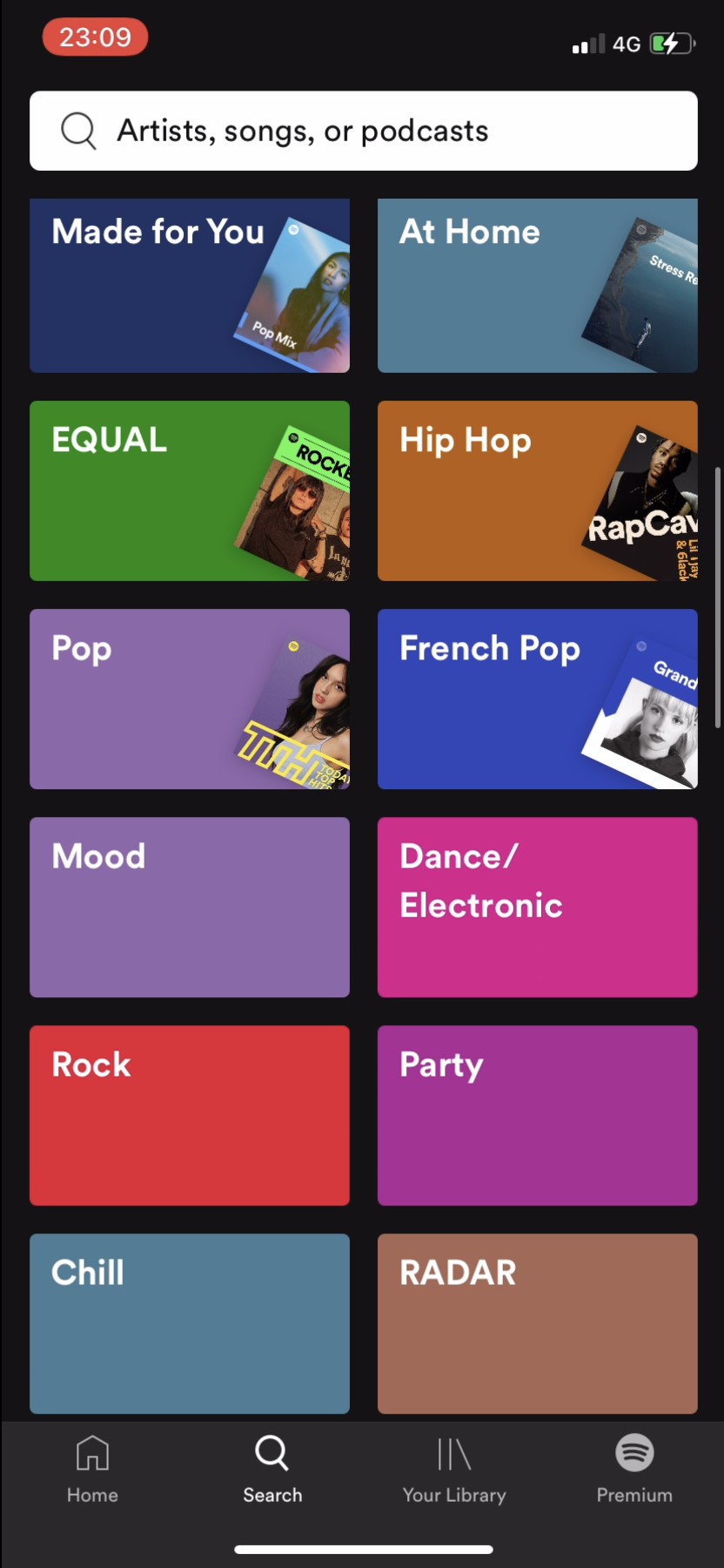 Spotify - Navigation - Screen 3