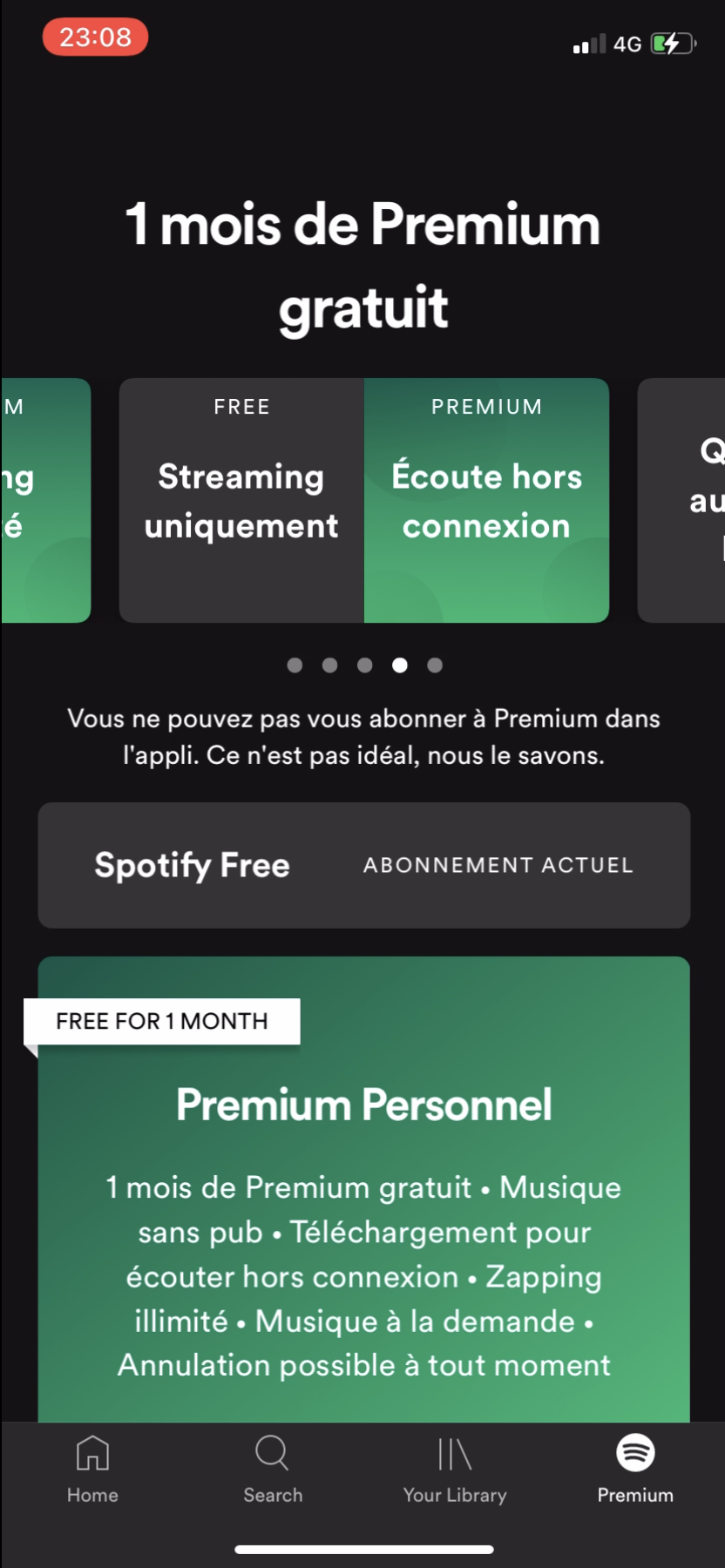 Spotify - Upgrading - Screen 4