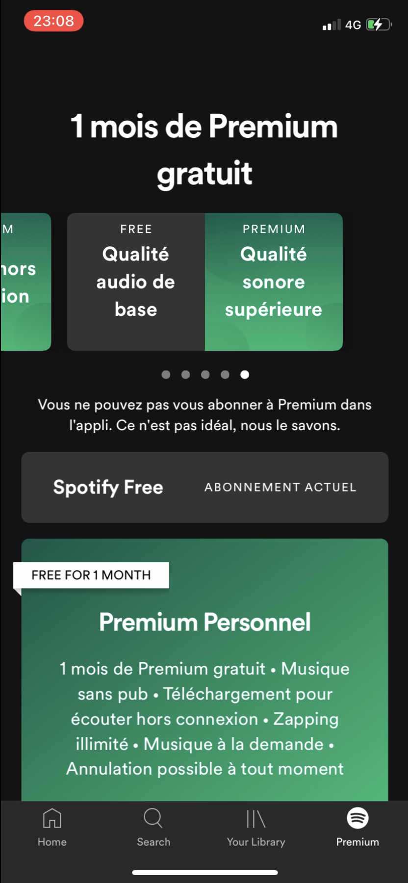 Spotify - Upgrading - Screen 5