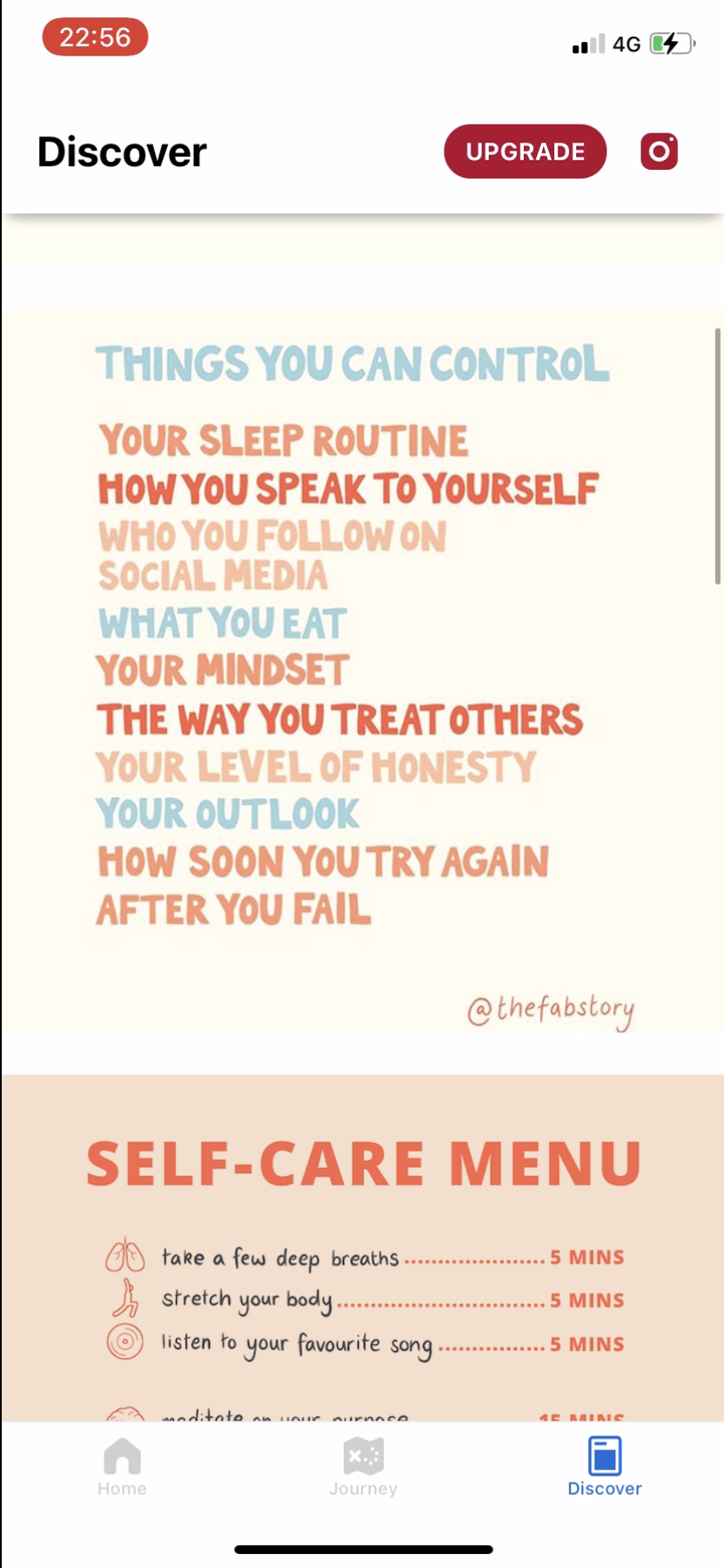 Fabulous - Navigation - Screen 7