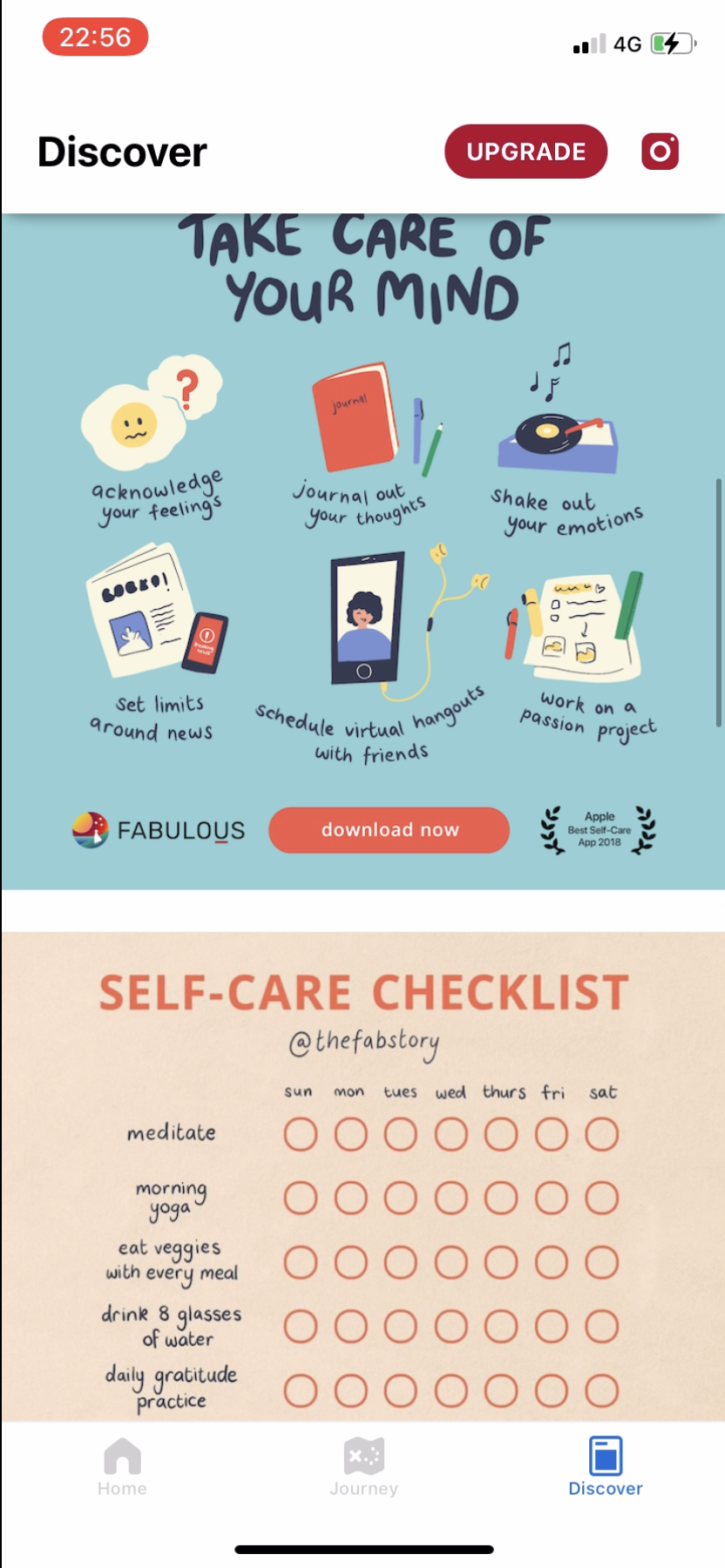 Fabulous - Navigation - Screen 8