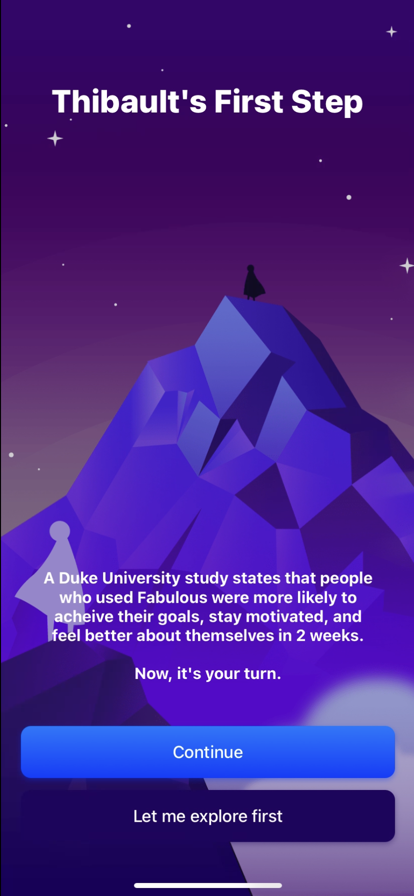 Fabulous - Onboarding - Screen 34