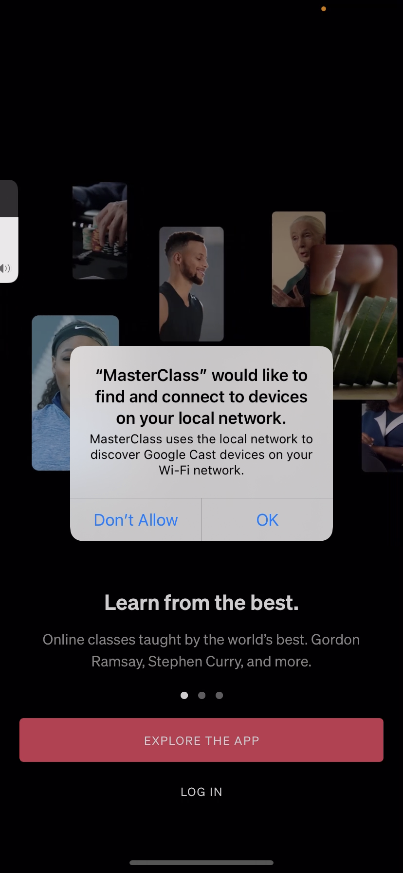 Masterclass screenshot 2