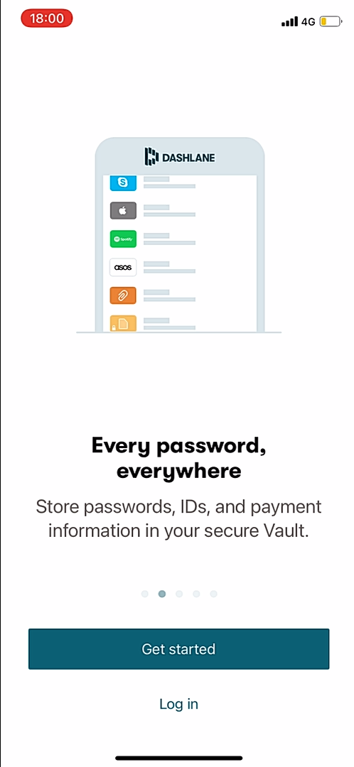 Dashlane screenshot 3