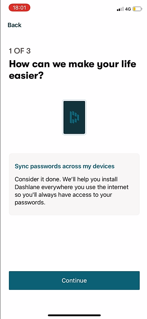 Dashlane screenshot 14