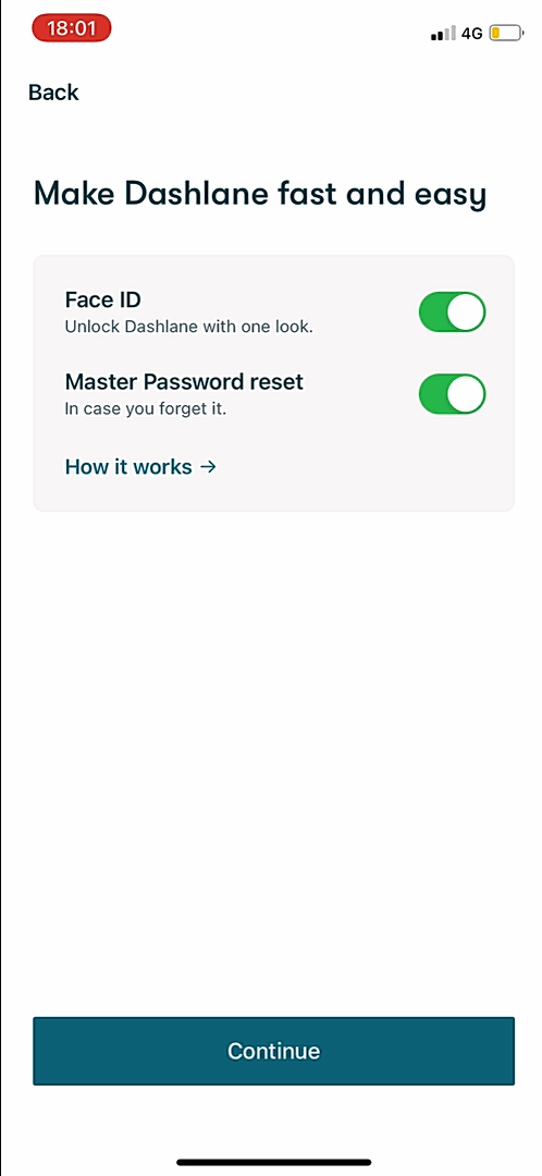 Dashlane screenshot 11