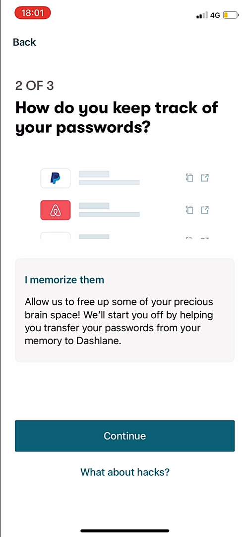 Dashlane screenshot 16