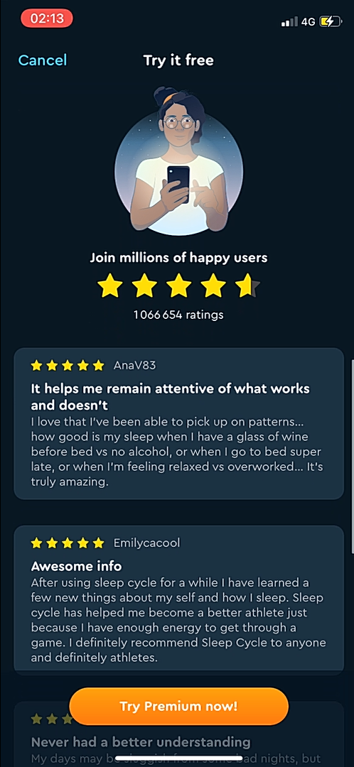 Sleep Cycle screenshot 14