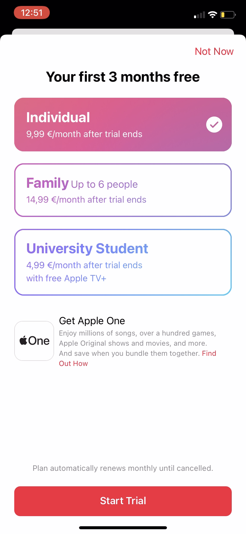 Apple Music - Upgrading