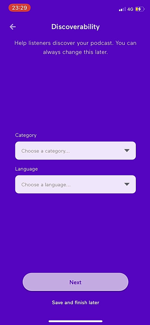 Anchor - Creating content - Screen 17