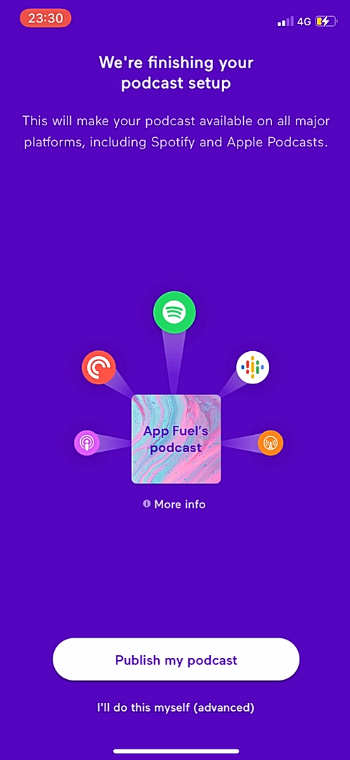 Anchor - Creating content - Screen 19