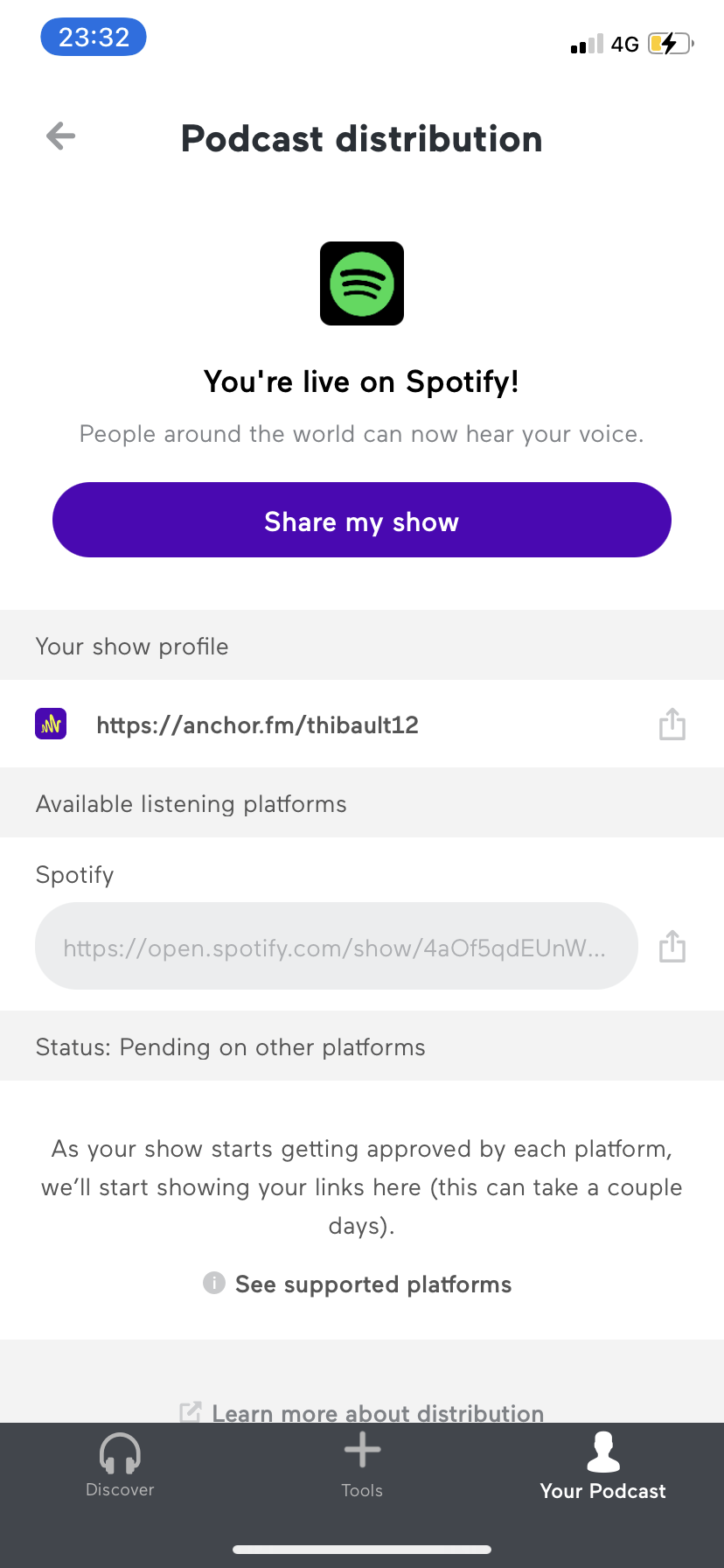Anchor - Creating content - Screen 21
