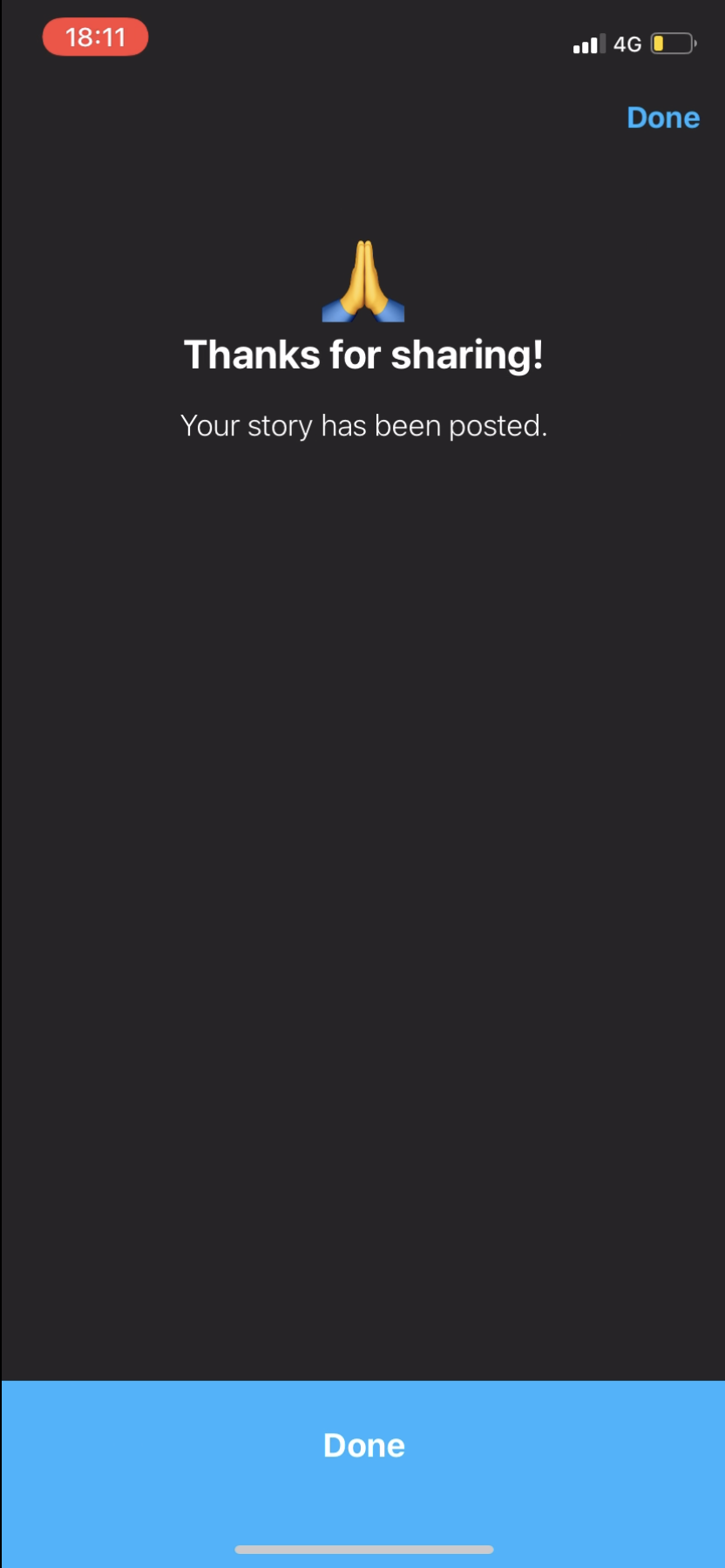 I Am Sober - Creating content - Screen 6