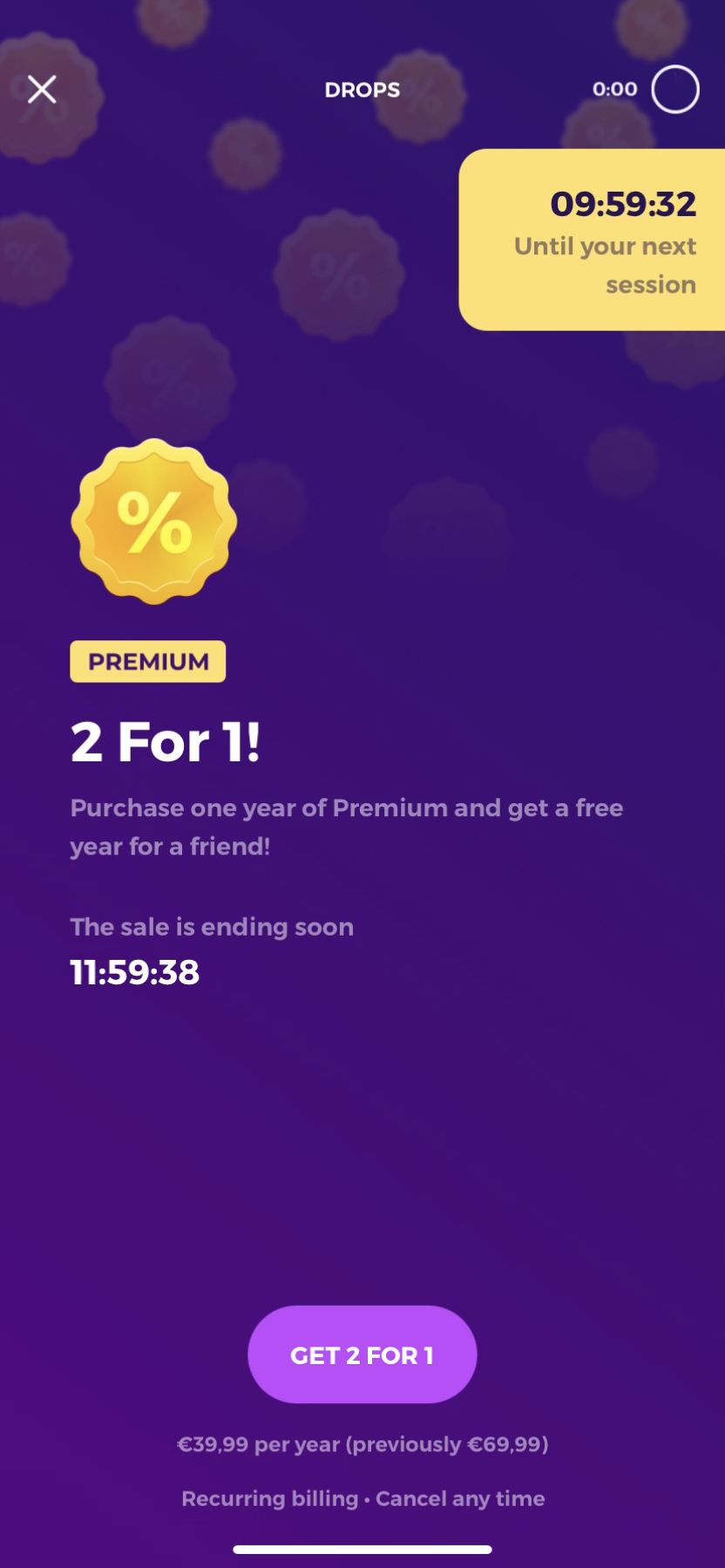 Drops - Onboarding - Screen 30