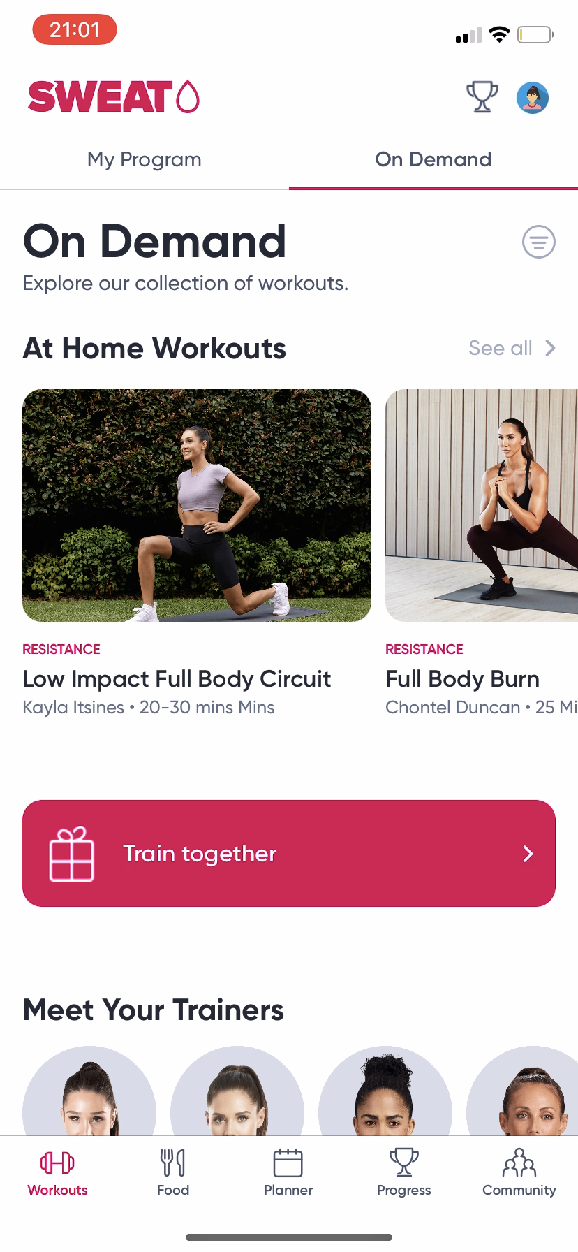 Sweat - Doing a session