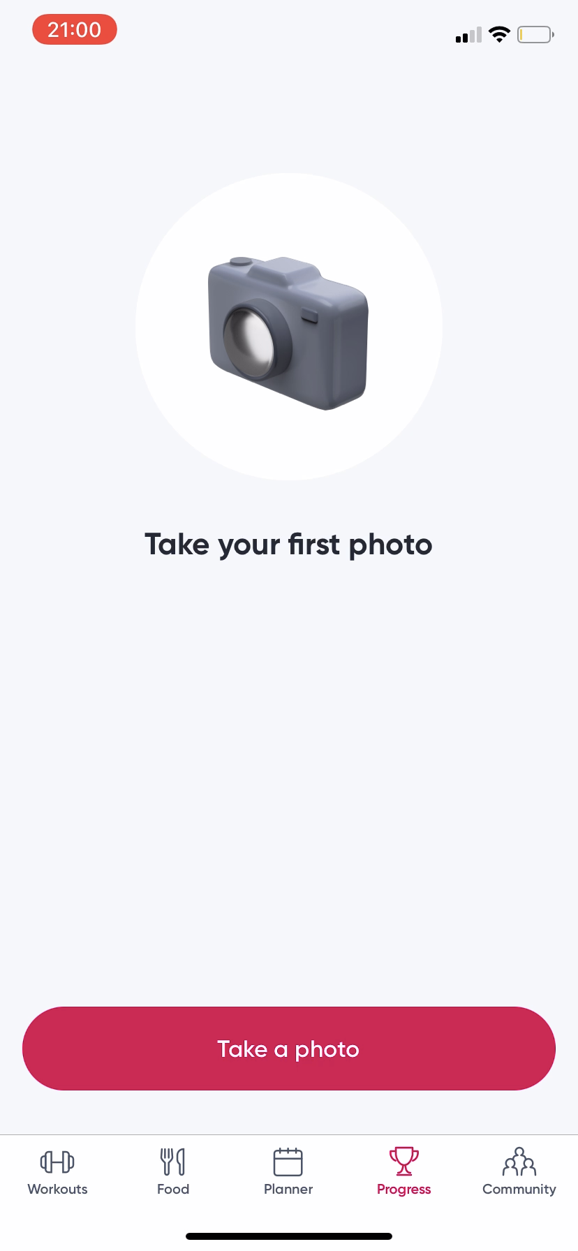 Sweat - Navigation - Screen 4