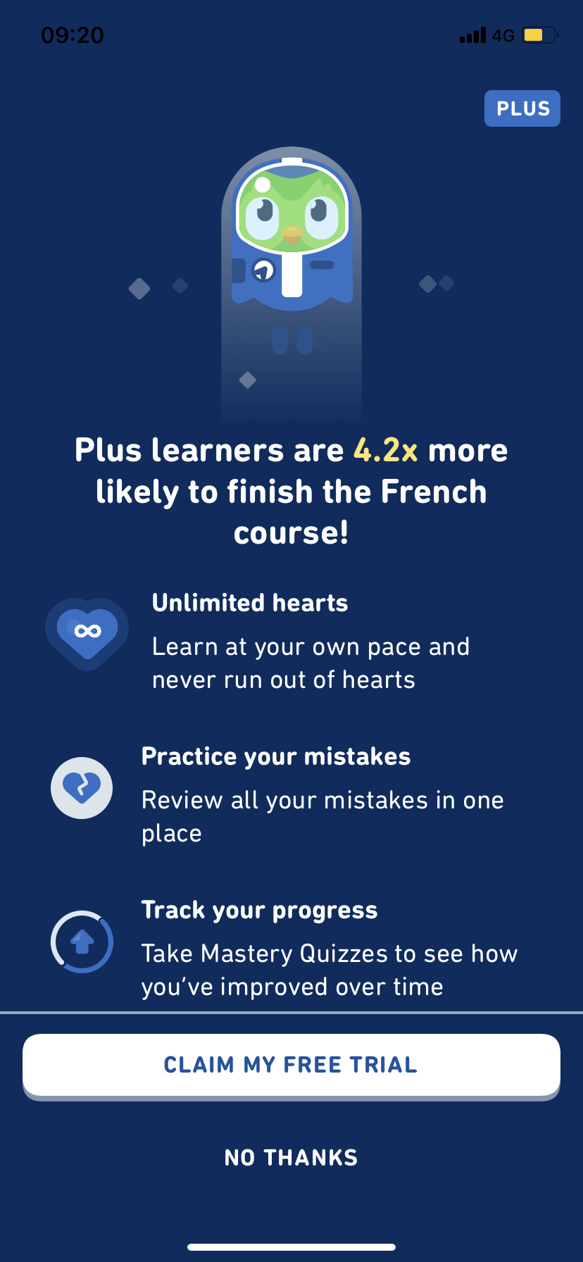 Duolingo screenshot 2