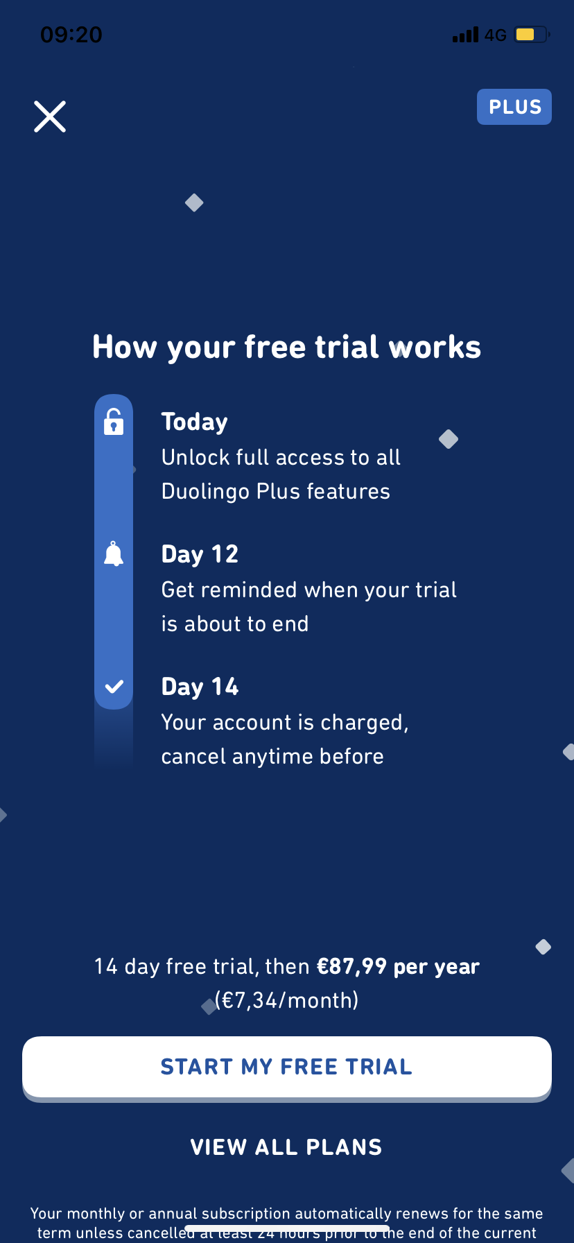 Duolingo screenshot 1