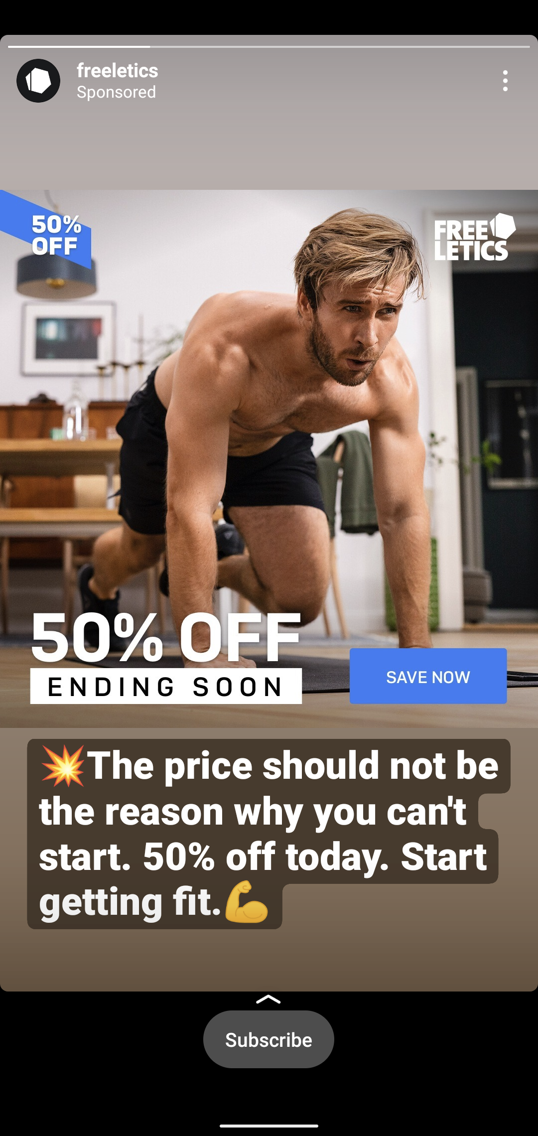 Freeletics screenshot 2