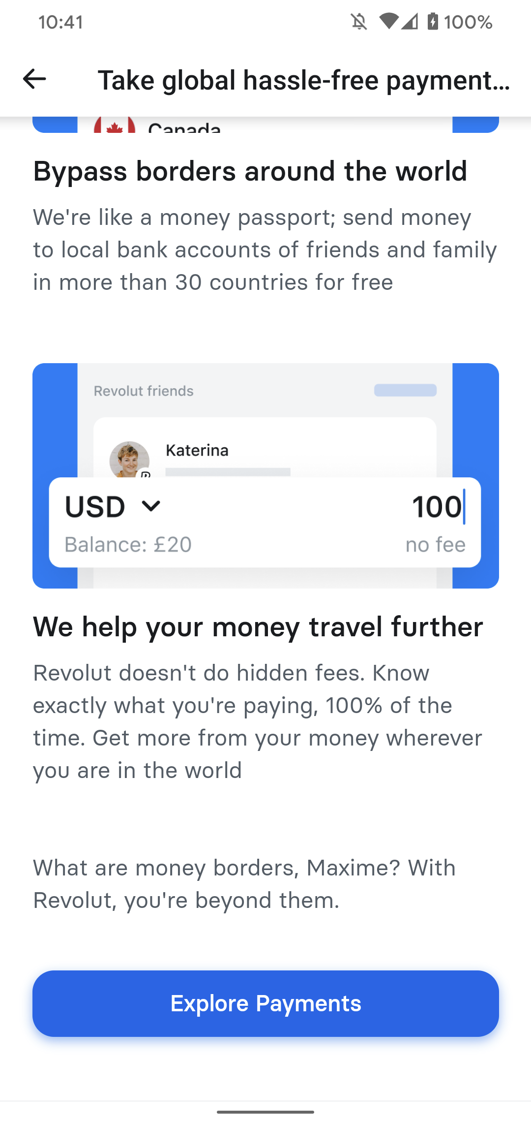 Revolut screenshot 5
