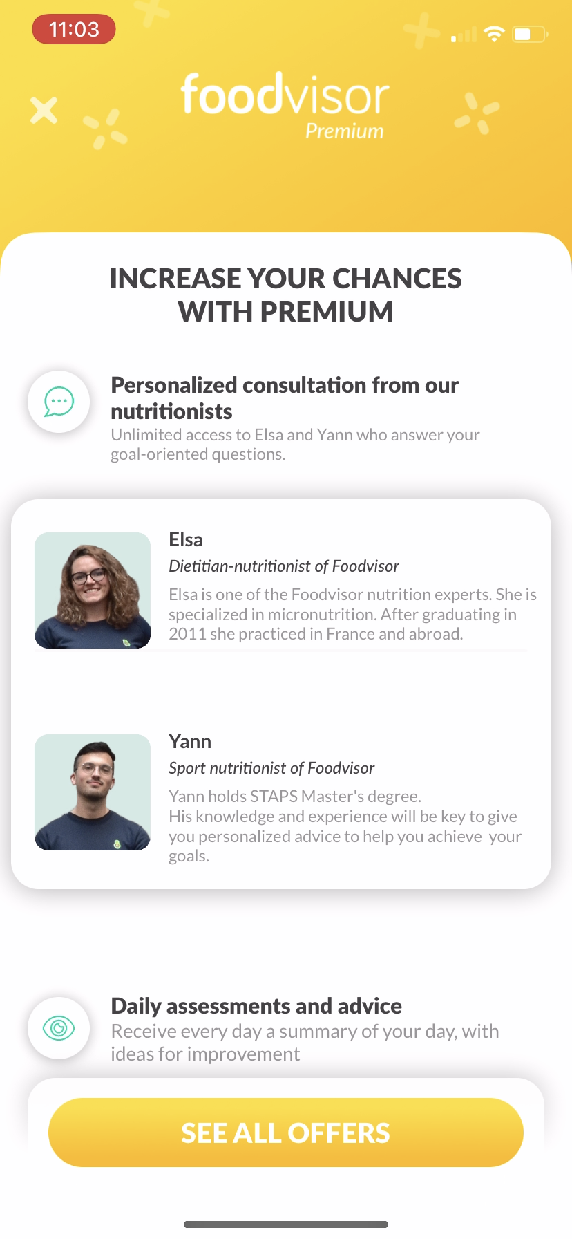 Foodvisor screenshot 4