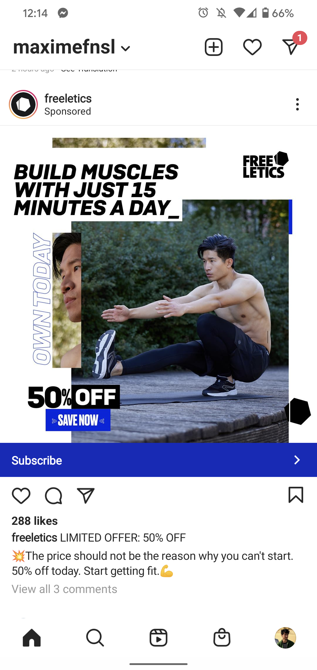 Freeletics screenshot 5