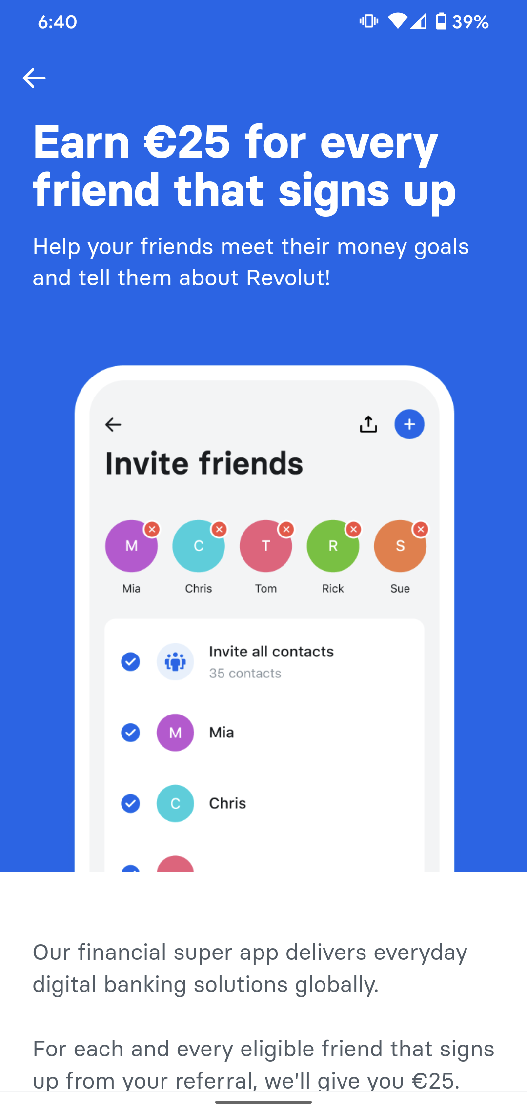 Revolut screenshot 2