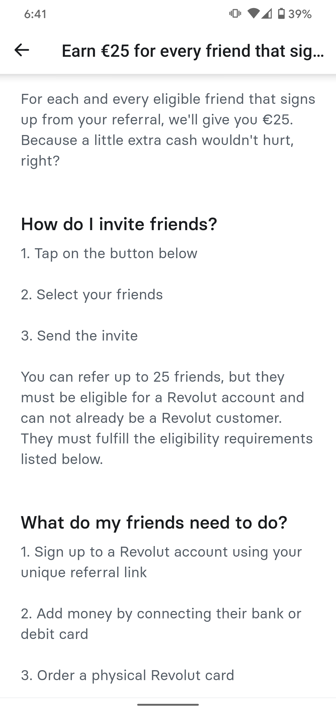 Revolut screenshot 3