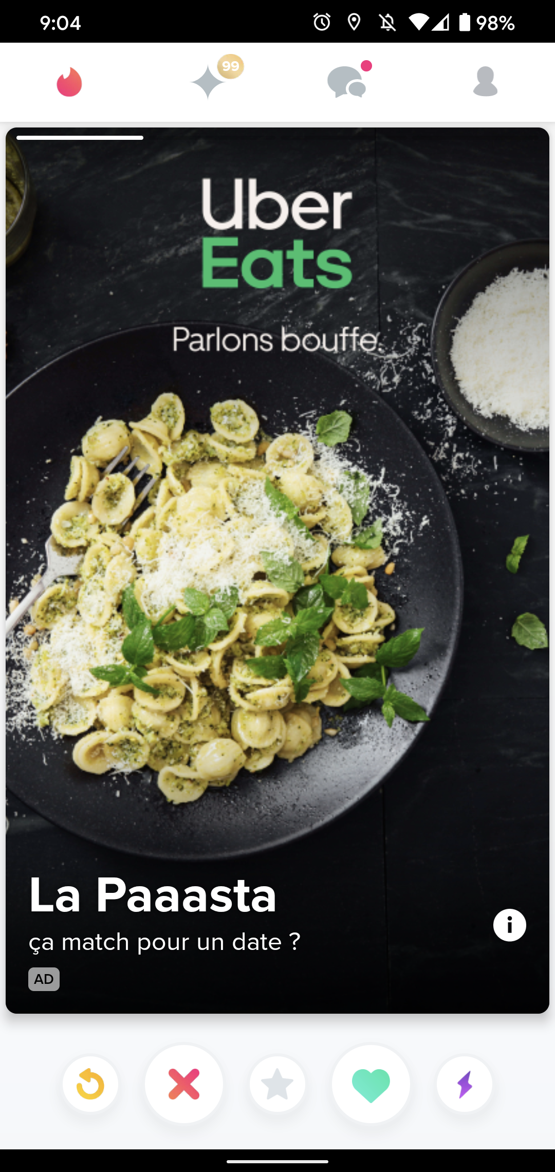 Uber Eats screenshot 1