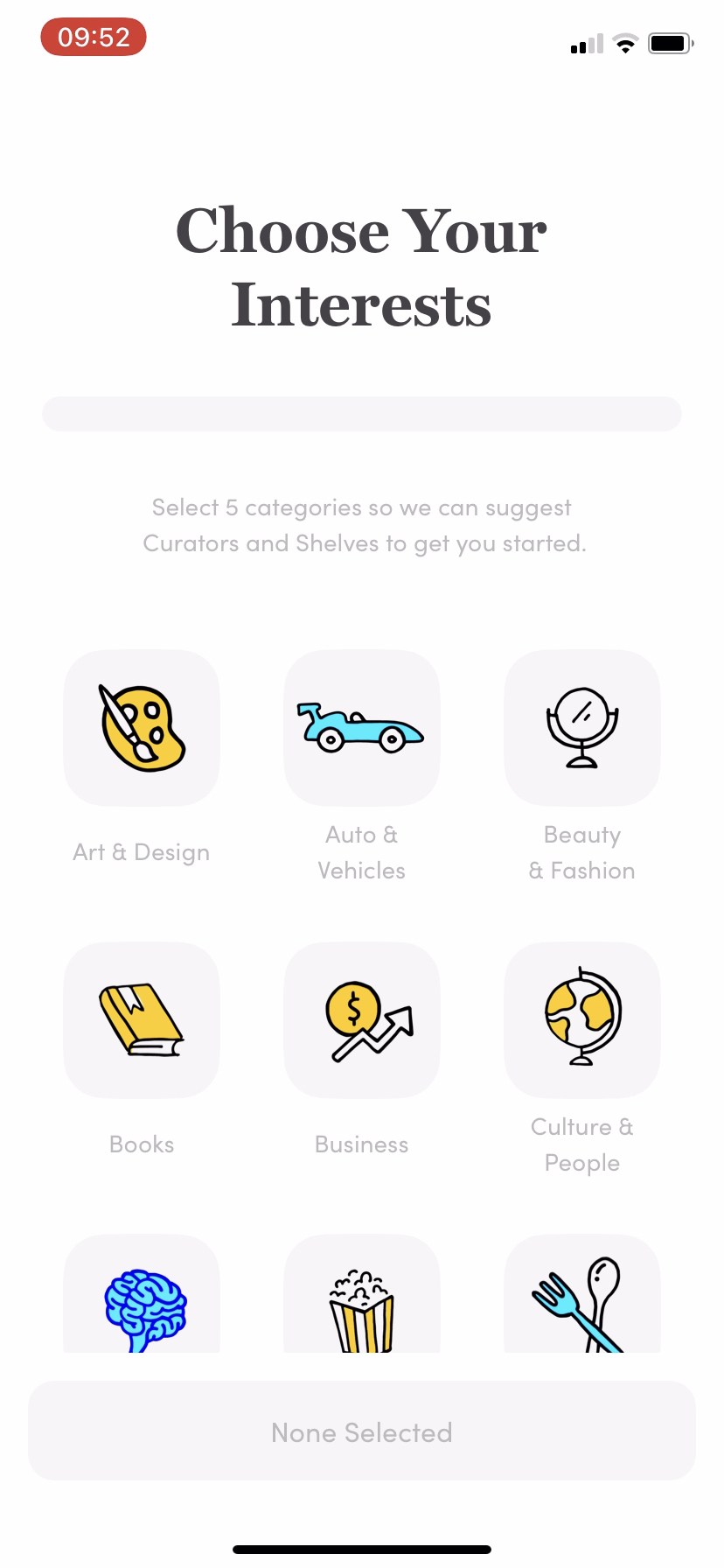 Bookshlf screenshot 1