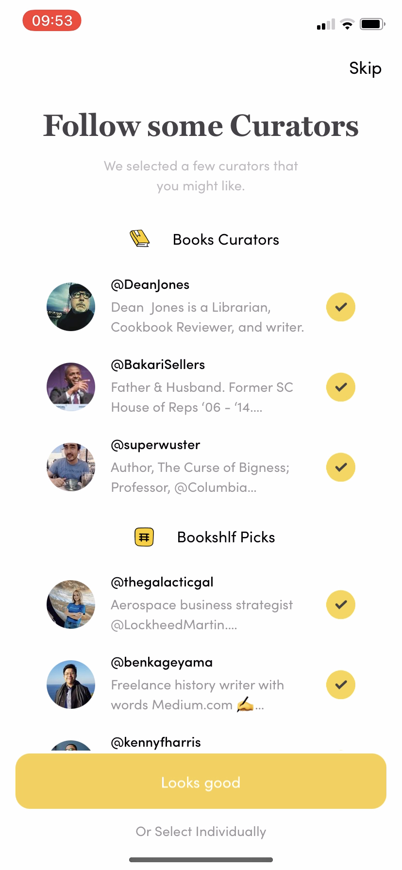 Bookshlf screenshot 2