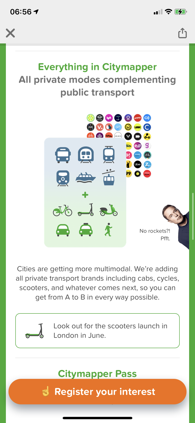 Citymapper screenshot 5