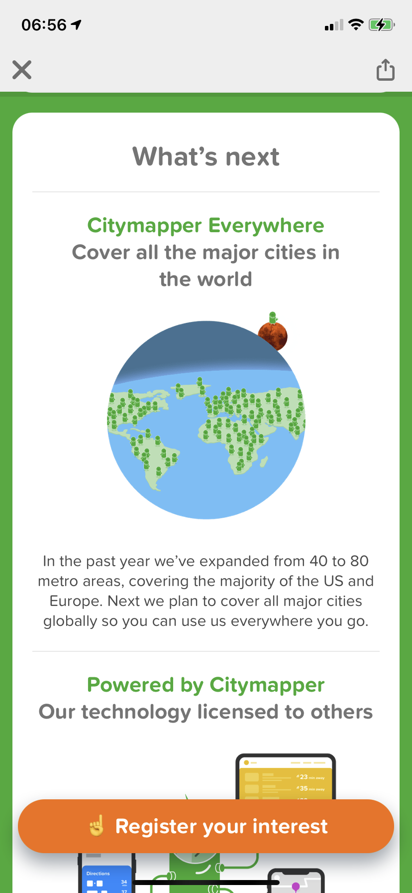 Citymapper screenshot 7