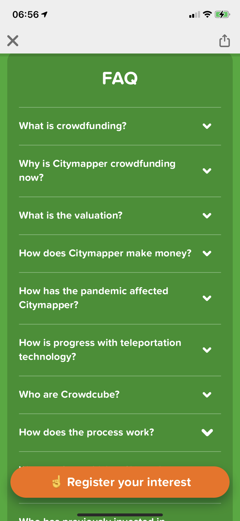 Citymapper screenshot 3