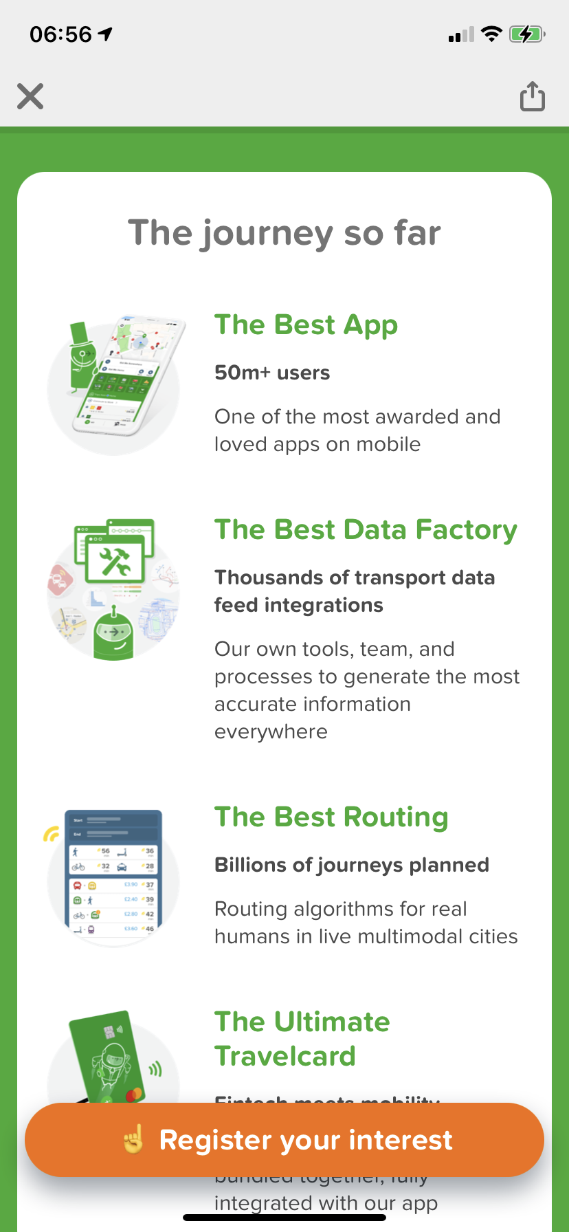 Citymapper screenshot 4
