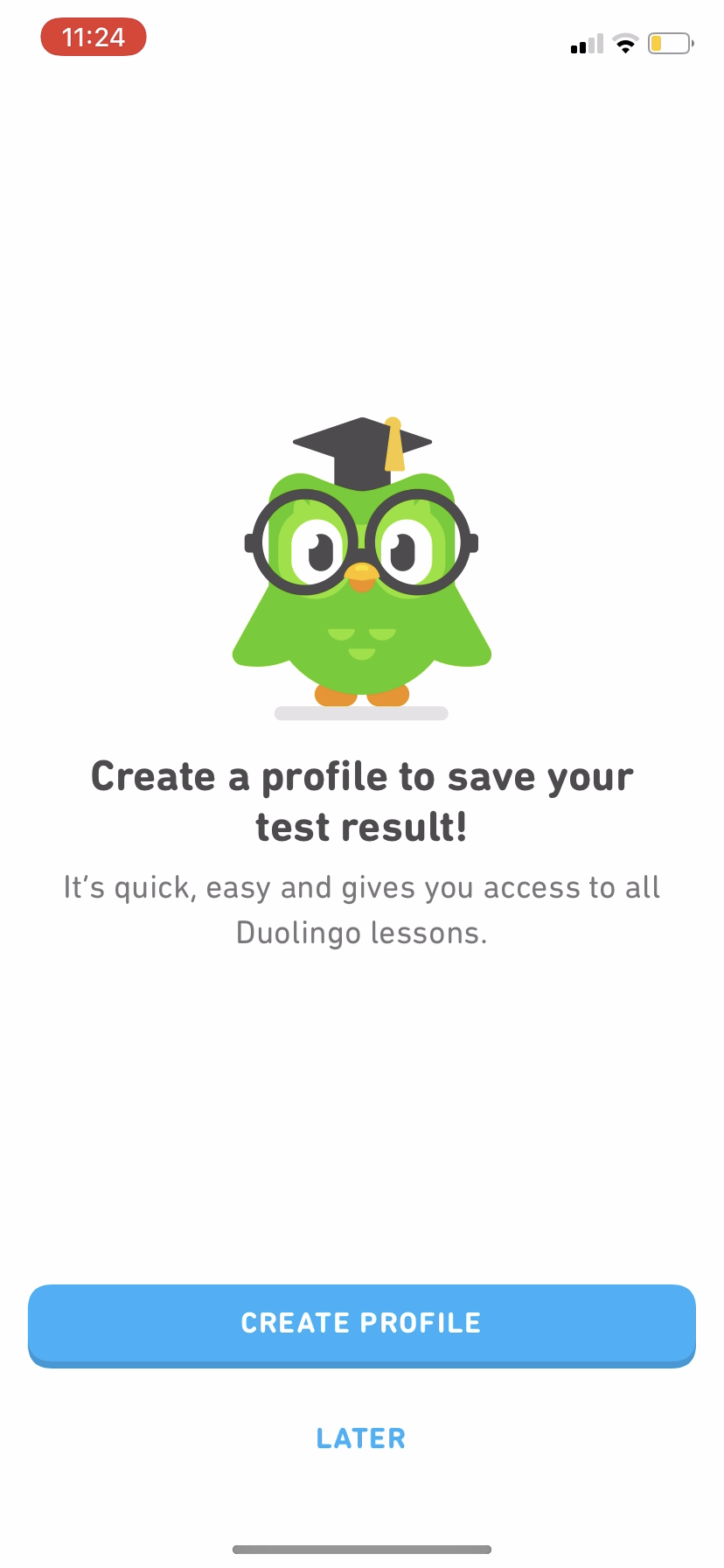 Duolingo screenshot 1