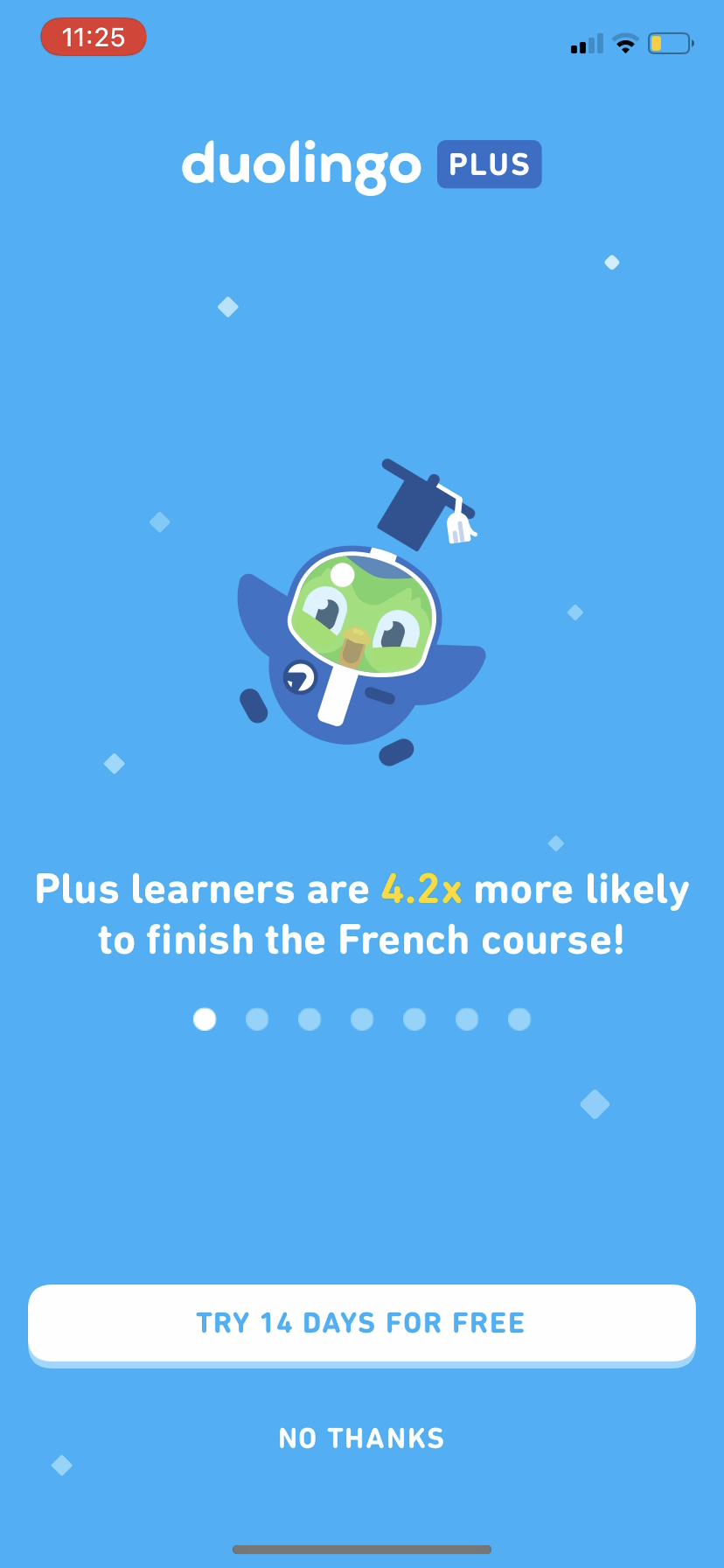 Duolingo screenshot 1