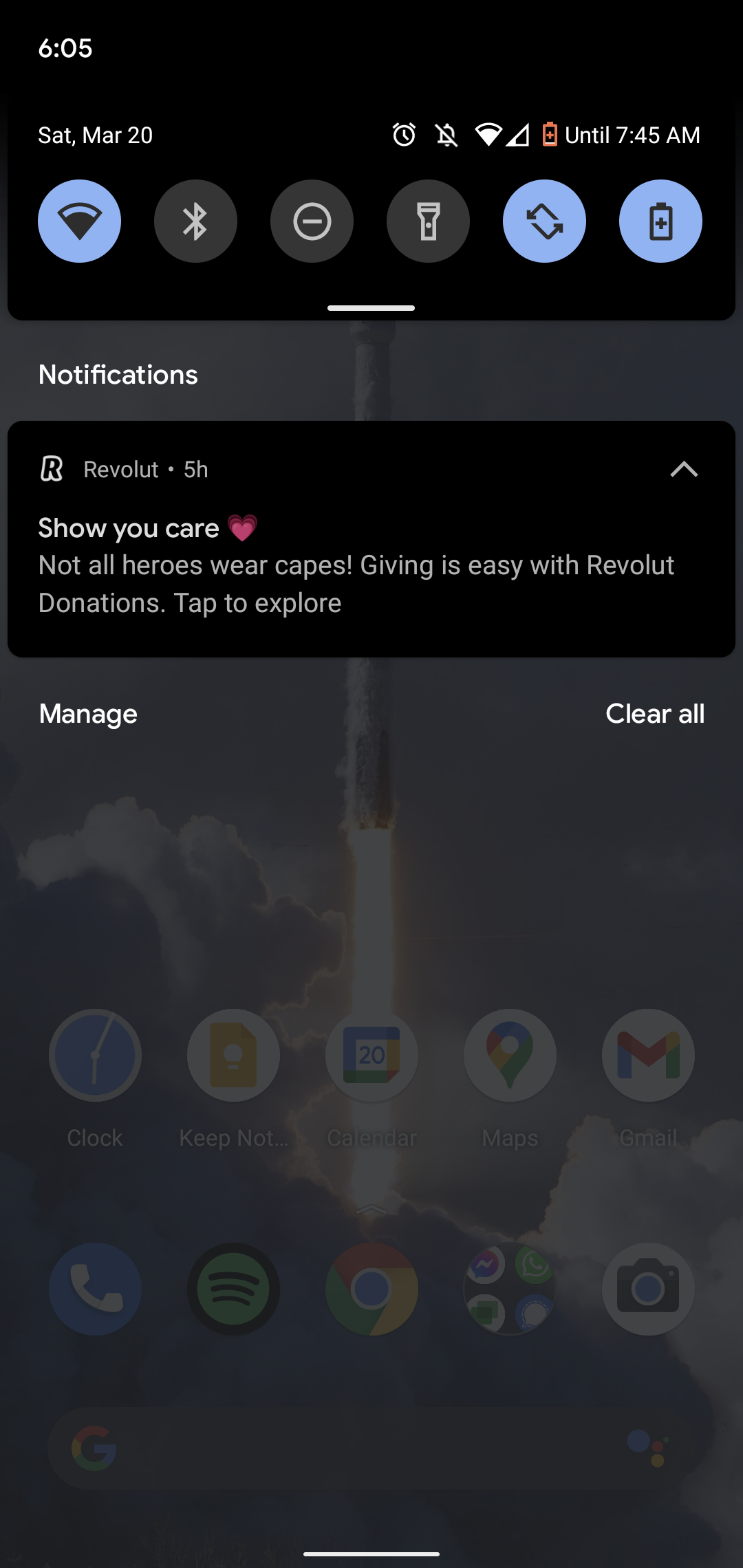 Revolut screenshot 1