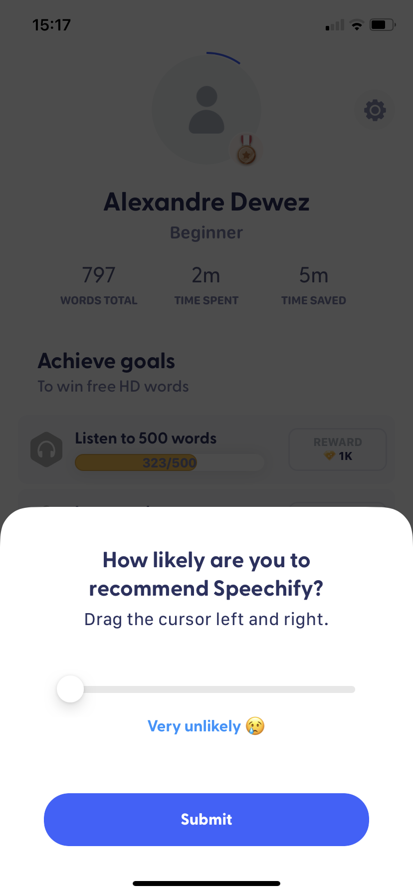 Speechify screenshot 1