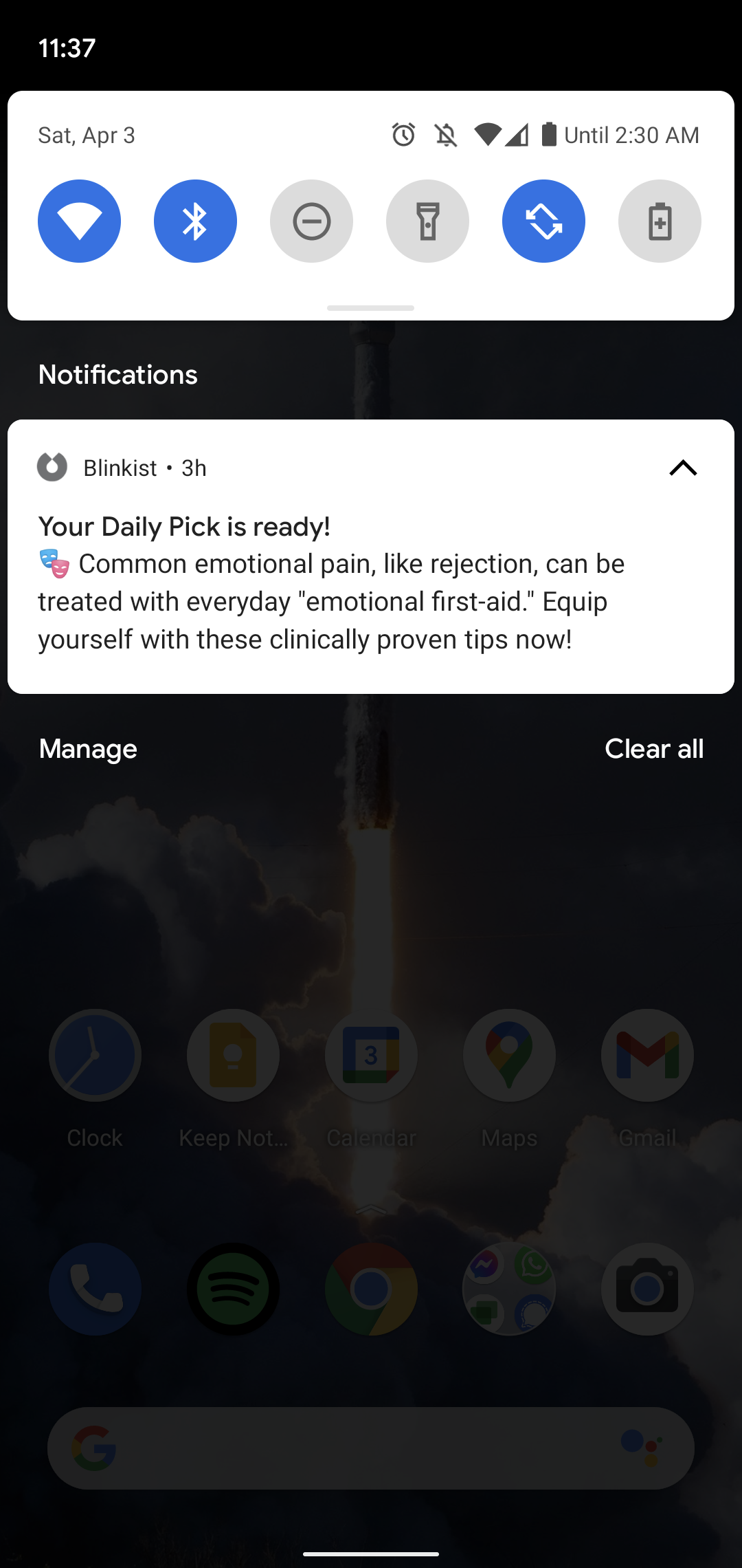 Blinkist screenshot 1