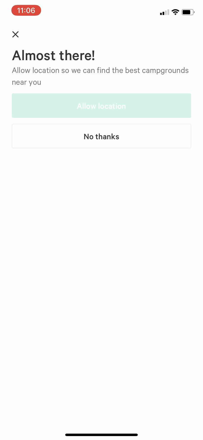 Hipcamp - Other Opt-ins
